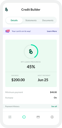 Screenshot of Build app
